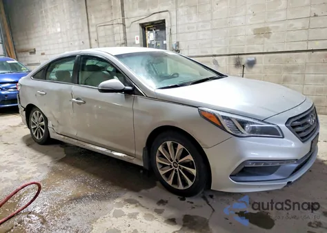 2016 Hyundai Sonata Sport из США, поврежденный, VIN 5NPE34AF3GH281392